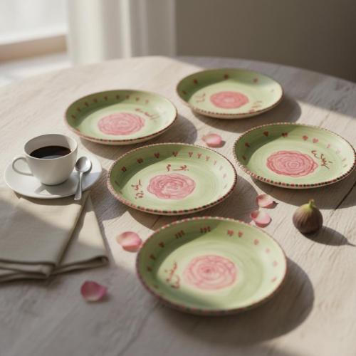 The Unique Breakfast Plate Set