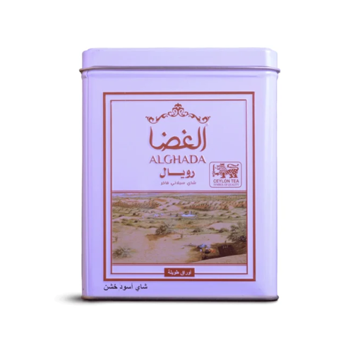 شاي الغضا رويال اسود خشن اوراق طويلة 250 جرام