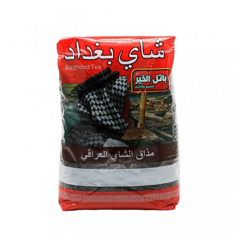 شاي بغداد باتل الخير مذاق الشاي العراقي 800 جرام