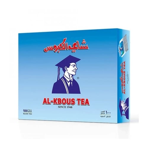 شاي الكبوس اسود 100 كيس