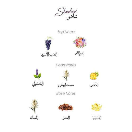 عطر شادو 100 مل
