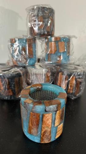 Elegant incense burner in various colors
