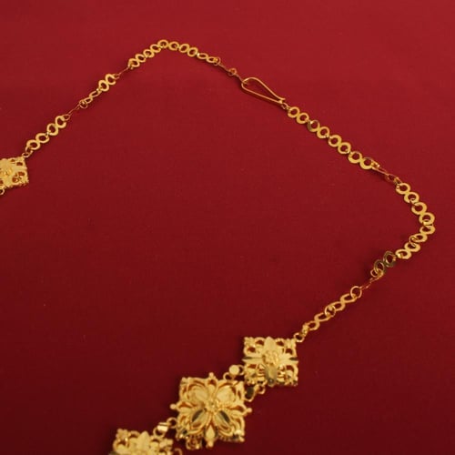 طقم ذهب عيار 21