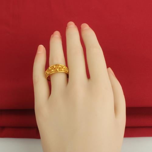 خاتم ذهب عيار عيار 21