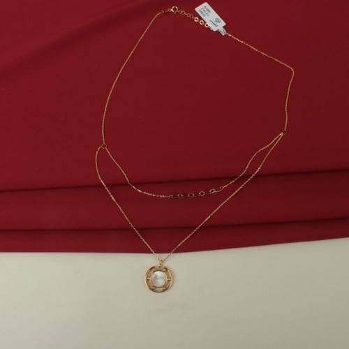 عقد ذهب عيار 18