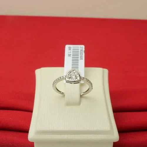 White gold ring 21 karat