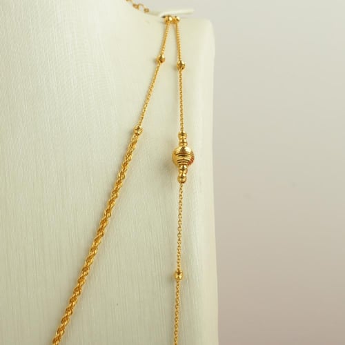 طقم ذهب عيار 21