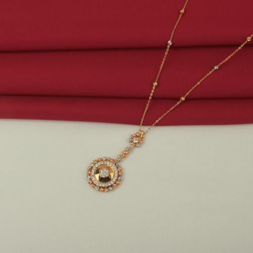 عقد ذهب عيار 21