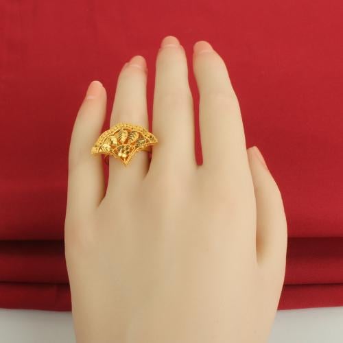 خاتم ذهب عيار عيار 21