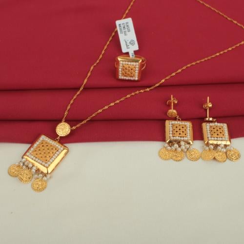 نصف طقم ذهب عيار 21