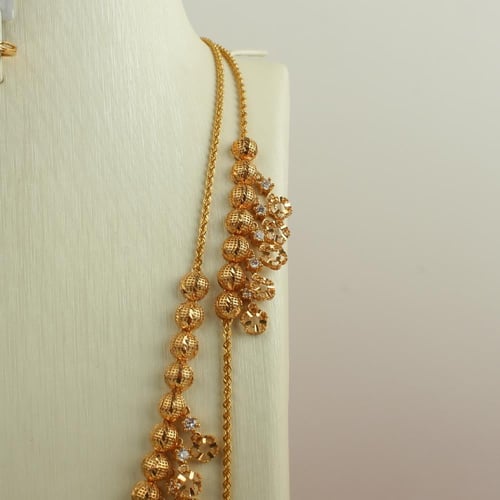 طقم ذهب عيار 21