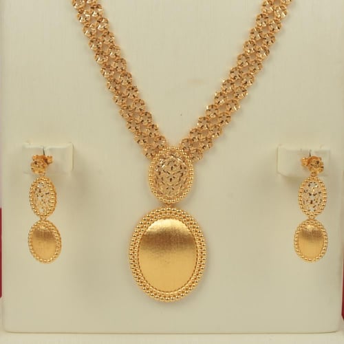 طقم ذهب عيار 21 الوزن 38.41 جم