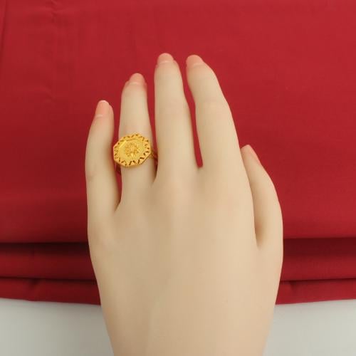 خاتم ذهب عيار عيار 21