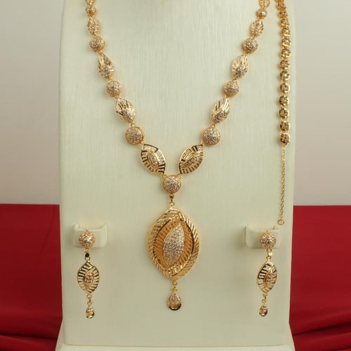 طقم ذهب عيار 21