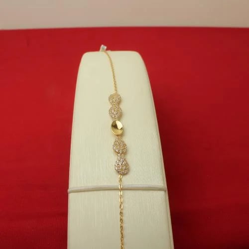 Gold 18 karat fallen bracelet