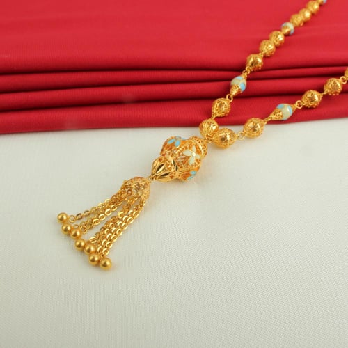 سبحة ذهب عيار 21