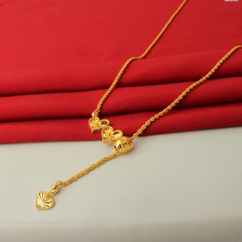 عقد ذهب عيار 21