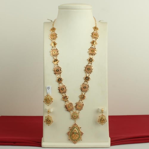 طقم ذهب عيار 21