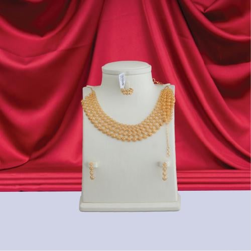 طقم ذهب بحريني عيار 21 الوزن 41.29 جم