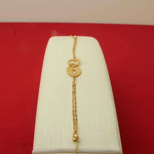 Gold 18 karat fallen bracelet