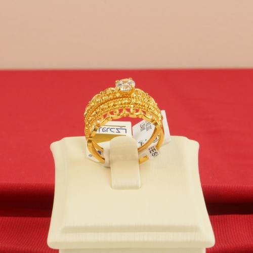 تونز ذهب عيار 21 تصميم عصري الوزن 4.96 جم