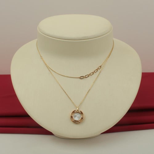 عقد ذهب عيار 18