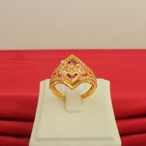 خاتم ذهب عيار عيار 21