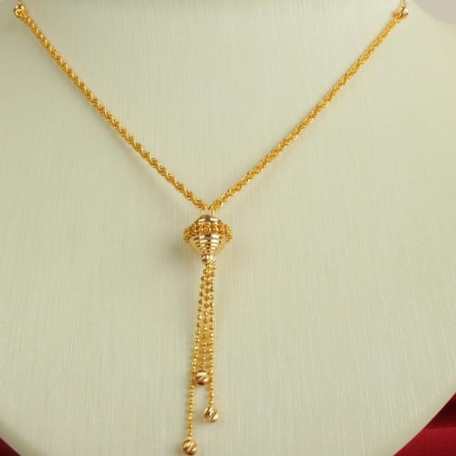 عقد ذهب عيار 21