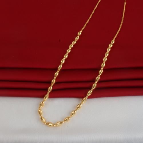 سبحة ذهب تصميم بحريني عيار 21 الوزن 15.32 جم