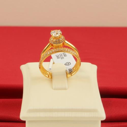 تونز ذهب عيار 21 تصميم عصري الوزن 3.80 جم