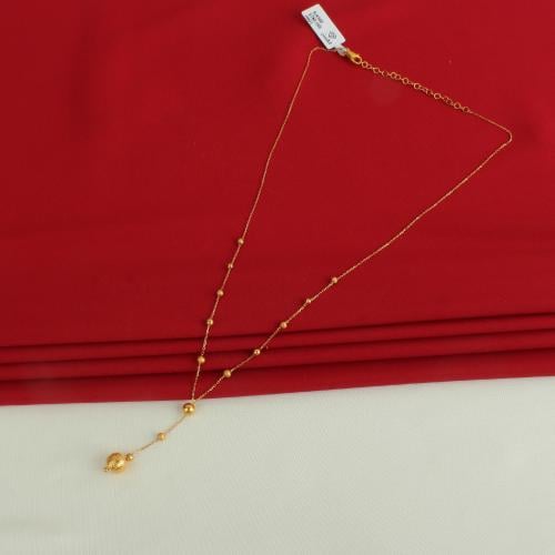 عقد ذهب عيار 21