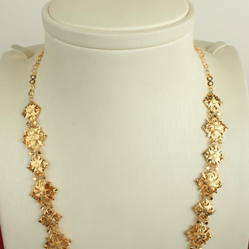 طقم ذهب عيار 21