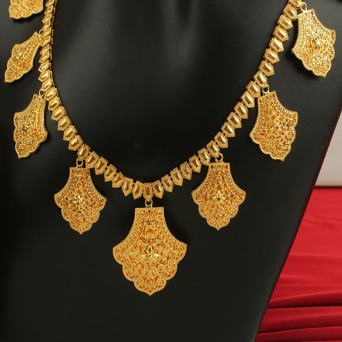 طقم ذهب عيار 21