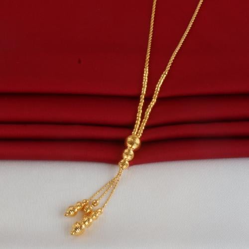 سبحة ذهب تصميم بحريني عيار 21 الوزن 8.06 جم