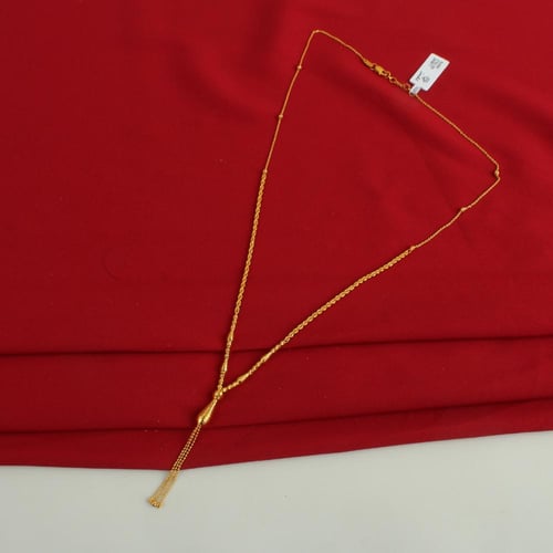 عقد ذهب عيار 21