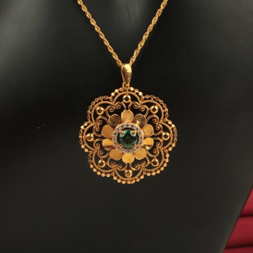 نصف طقم ذهب عيار 21