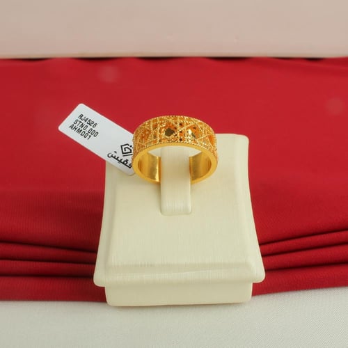 دبلة ذهب عيار 21