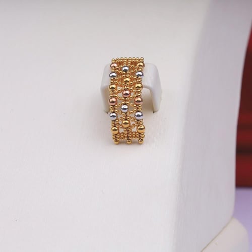 طقم خناقي ذهب بحريني عيار 21 الوزن 42.34 جم