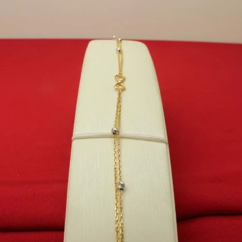 Gold 18 karat fallen bracelet