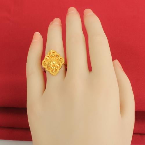 خاتم ذهب عيار عيار 21
