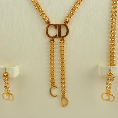 طقم ذهب عيار 21