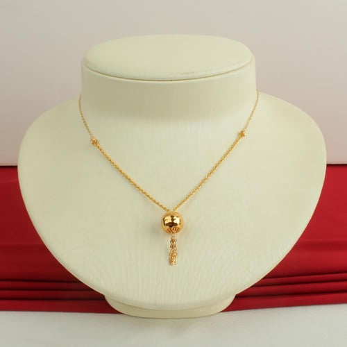 عقد ذهب عيار 21