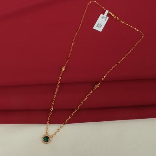 عقد ذهب عيار 21