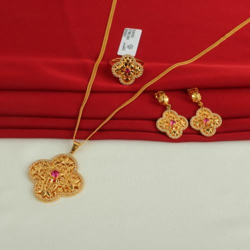 نصف طقم ذهب عيار 21