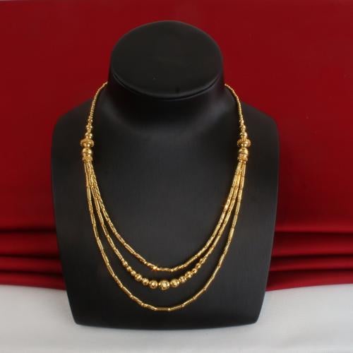 سبحة ذهب تصميم بحريني عيار 21 الوزن 31.52 جم