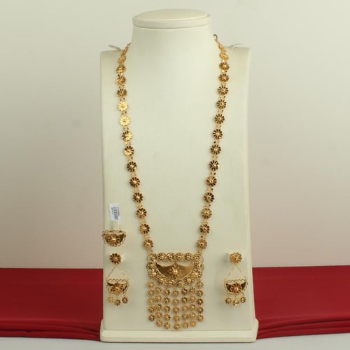 طقم ذهب عيار 21