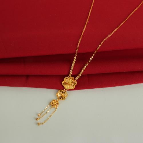 عقد ذهب عيار 21