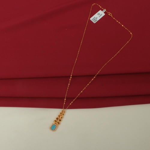 عقد ذهب عيار 21