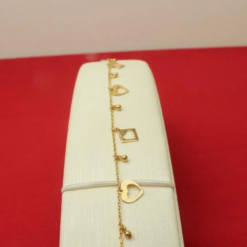 Gold 18 karat fallen bracelet