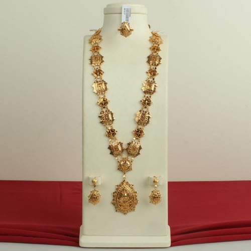 طقم ذهب عيار 21